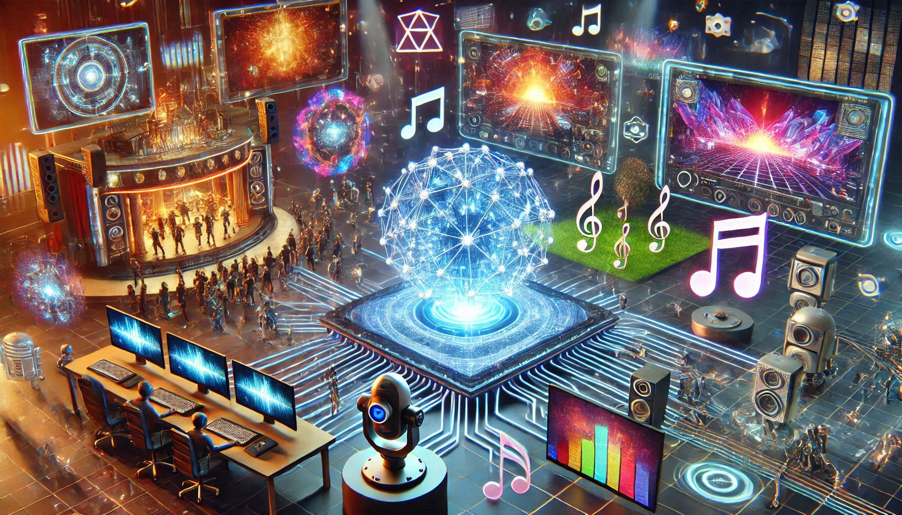 Transforming the Music and Entertainment Experience Using AI and LLM